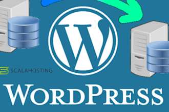 migrate your wordpress website to any hosting  fast, secure, no downtime
