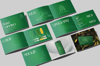 do minimalist logo design, brand identity and branding kit