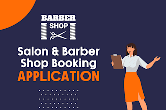 build salon booking app barber shop app hair stylist spa app