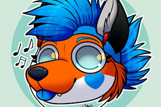 make a derpy icon of your furry character