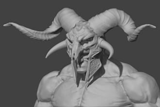 model 3d high detailed characters in zbrush