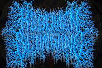 death metal, deathcore, metalcore, logo band merch