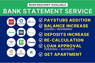 do reconcile bank statement PDF to editable format