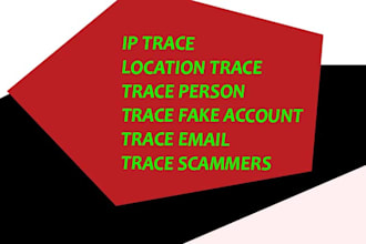 investigate for cryptocurrency location trace ,fraud investigator,osint,trace IP