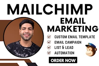 design and automate mailchimp email flows for your business