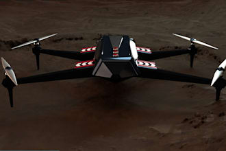 model and design custom 3d drones, uavs, and aircraft for any purpose