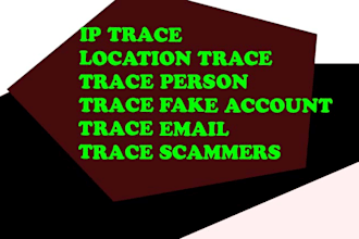 investigate for cryptocurrency location trace ,fraud investigator,osint,trace IP