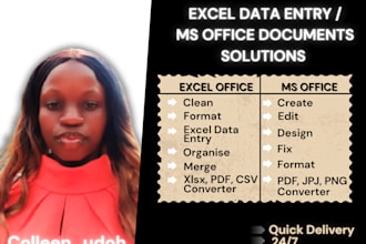 bring order to your data with excel spreadsheets and word docs