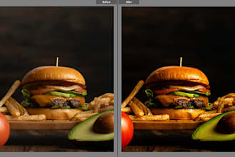 do high quality food photo editing in lightroom