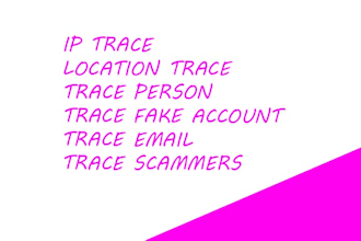 investigate for cryptocurrency location trace ,fraud investigator,osint,trace IP
