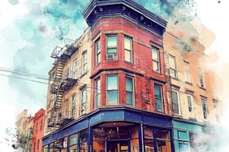give a watercolor effect to your photos in photoshop
