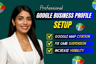 fix gmb suspension, google map citation,or local seo