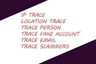 your private investigator, osint, location trace, find someone, ip trace