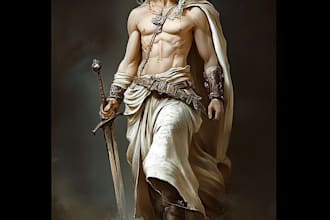 do original fantasy character art
