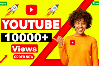 help you reach 1,000 views with legit youtube video growth