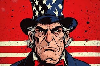 create a funny political editorial cartoon for you