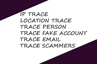 your private investigator, osint, location trace, find someone, ip trace