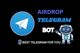 create a custom airdrop telegram bot for your crypto project