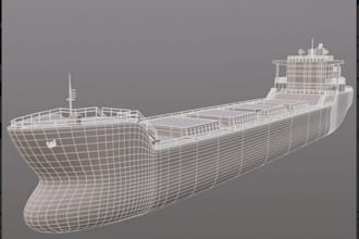 3d ship model, 3d boat model, 3d yacht model, vessels design for 3d printing