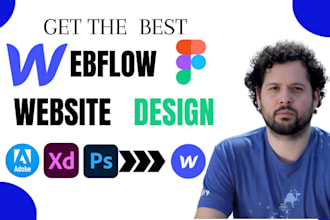 design, redesign, fix bugs, update and edit webflow site or convert figma