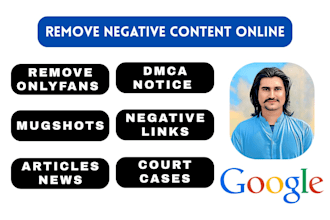 takedown harassing defaming report,to,google,mugshot,article,fb,,reddit,by dmca