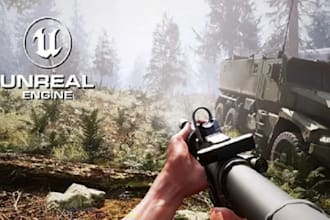 develop ai unreal engine game, ue4, ue5 unreal engine gameplay