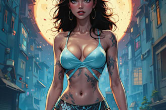 draw comic book cover comic cover page design
