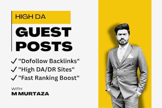 premium guest posting service high da DR backlinks