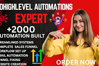 build gohighlevel workflows, do crm integration and n8n automation