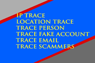 trace and find location and ip address of any person trace ip location ,osint