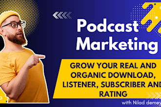 promote and market your podcast to grow your audience