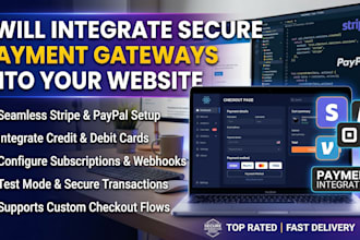 integrate payment gateways into your website