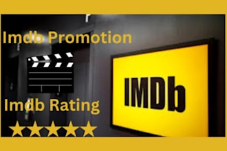 do rating for your imdb movie with organic promotion