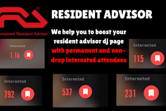 promote your resident advisor event, eventbrite promotion, concert marketing