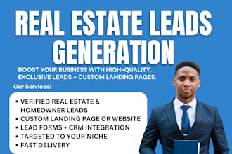 generate high converting real estate leads and property management