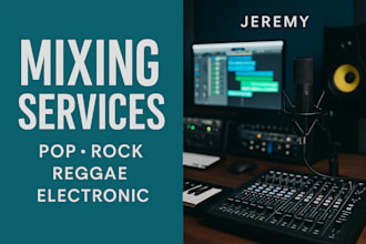 professionally mix your song with analog or modern sound