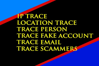 trace and find location and ip address of any person trace ip location ,osint