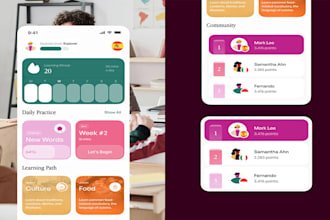 develop a custom language learning app, translator app educational app