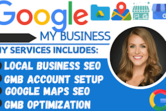 goo gle my business go ogle maps local business seo gmb optimization gmb setup