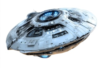 make a spaceships concept art for you