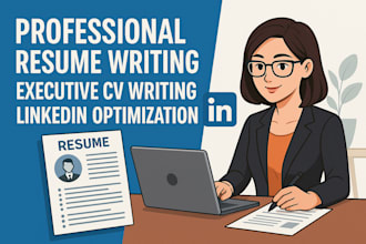 create professional resume writing, executive cv writing, linkedin optimization