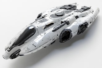 do high quality concept art for vehicles, spaceships