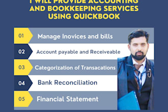 do accounting and bookkeeping using quickbook