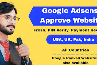 provide adsense approved websites fresh, ranked available