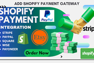 add shopify payment gateway do shopify payment method integration paypal stripe