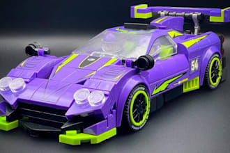 model solid car for printing, lego design, fivem ped, fivem eup, military car