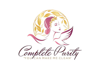 do modern natural, skincare, yoga, spa, cosmetics and beauty logo design