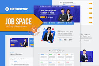 create recruitment website, job portal, job board, and staffing agency website