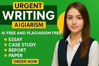help you in urgent essay writing as an essay writer