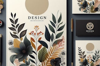 make a botanical illustrations of flowers, plant